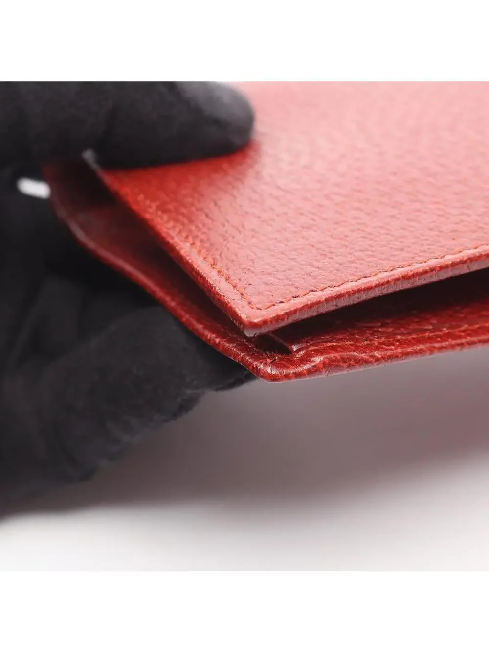 Gucci Zip Bifold Wallet Leather Red #339729G35B